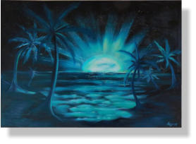 Ölbild: 50 cm x 70 cm auf Keilrahmen