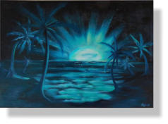 Ölbild: 50 cm x 70 cm auf Keilrahmen