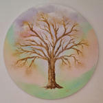 60 cm rund "Der Baum"